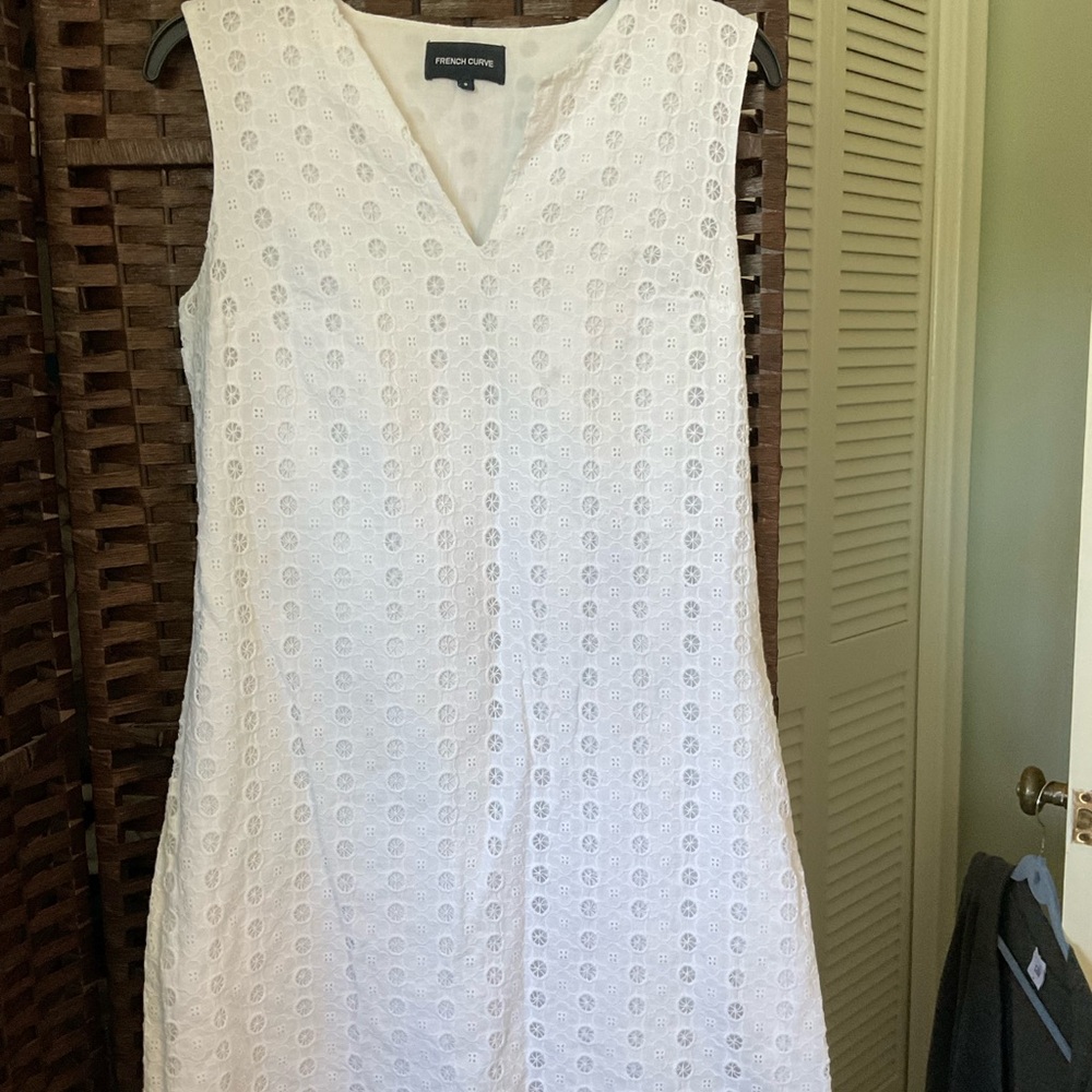 Womens eyelet dress